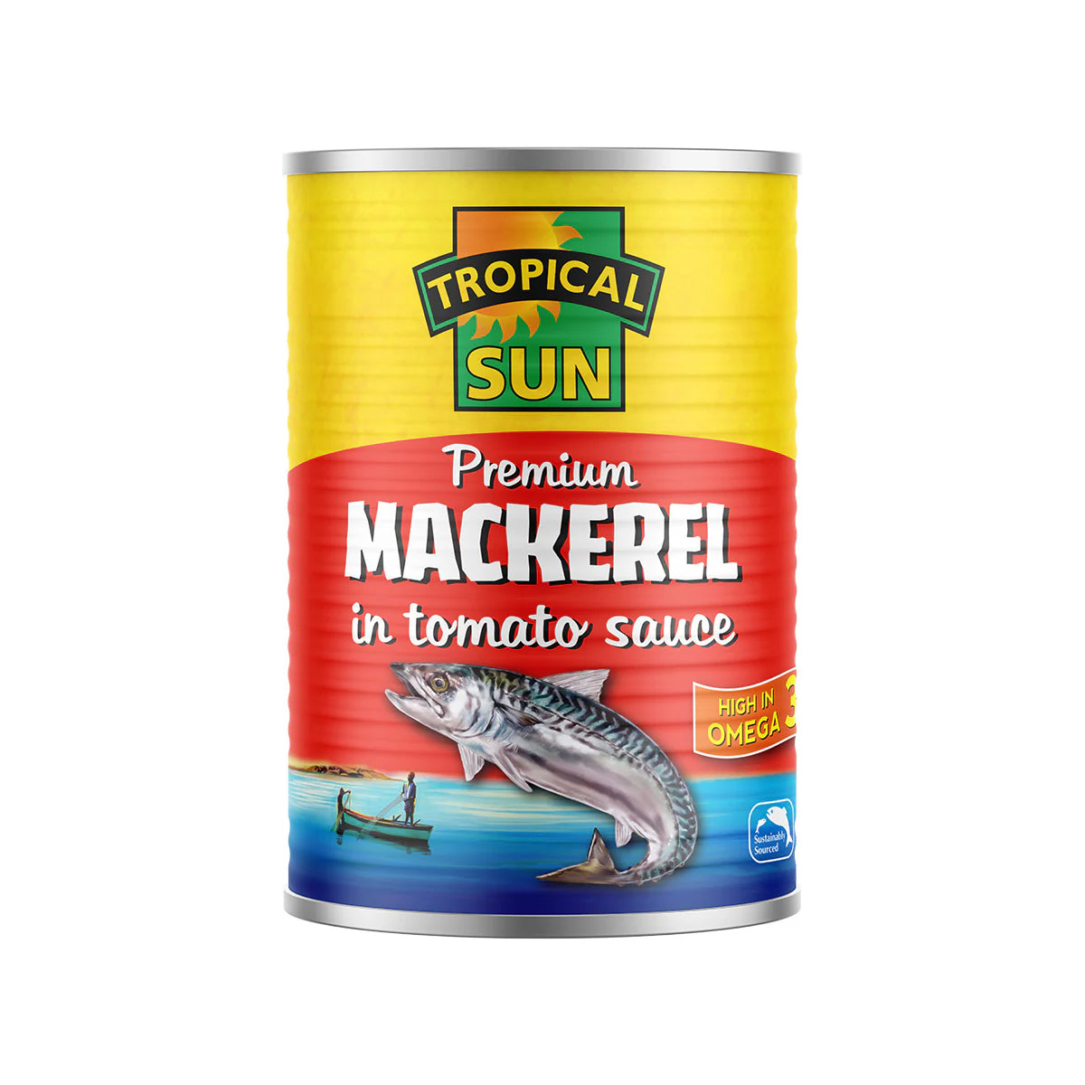 Tropical Sun Canned mackarel - In Tomato sauce 400g