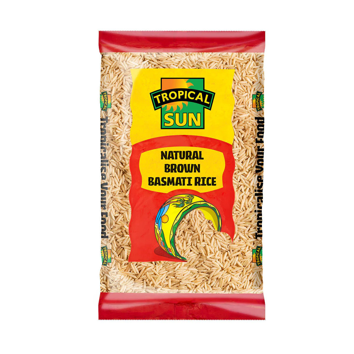 Tropical Sun Natural Brown Basmati Rice 1/4 x 5kg/5kg