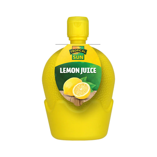 Tropical Sun Lemon Juice Squeezy 12 x 200ml