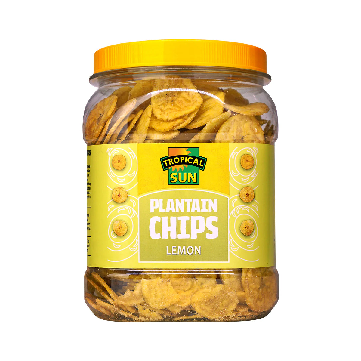 Tropical Sun Plantain Chips Lemon 6 x 450g