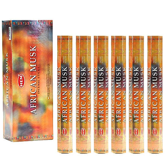 Hem African Musk Incense 6 x 20 sticks