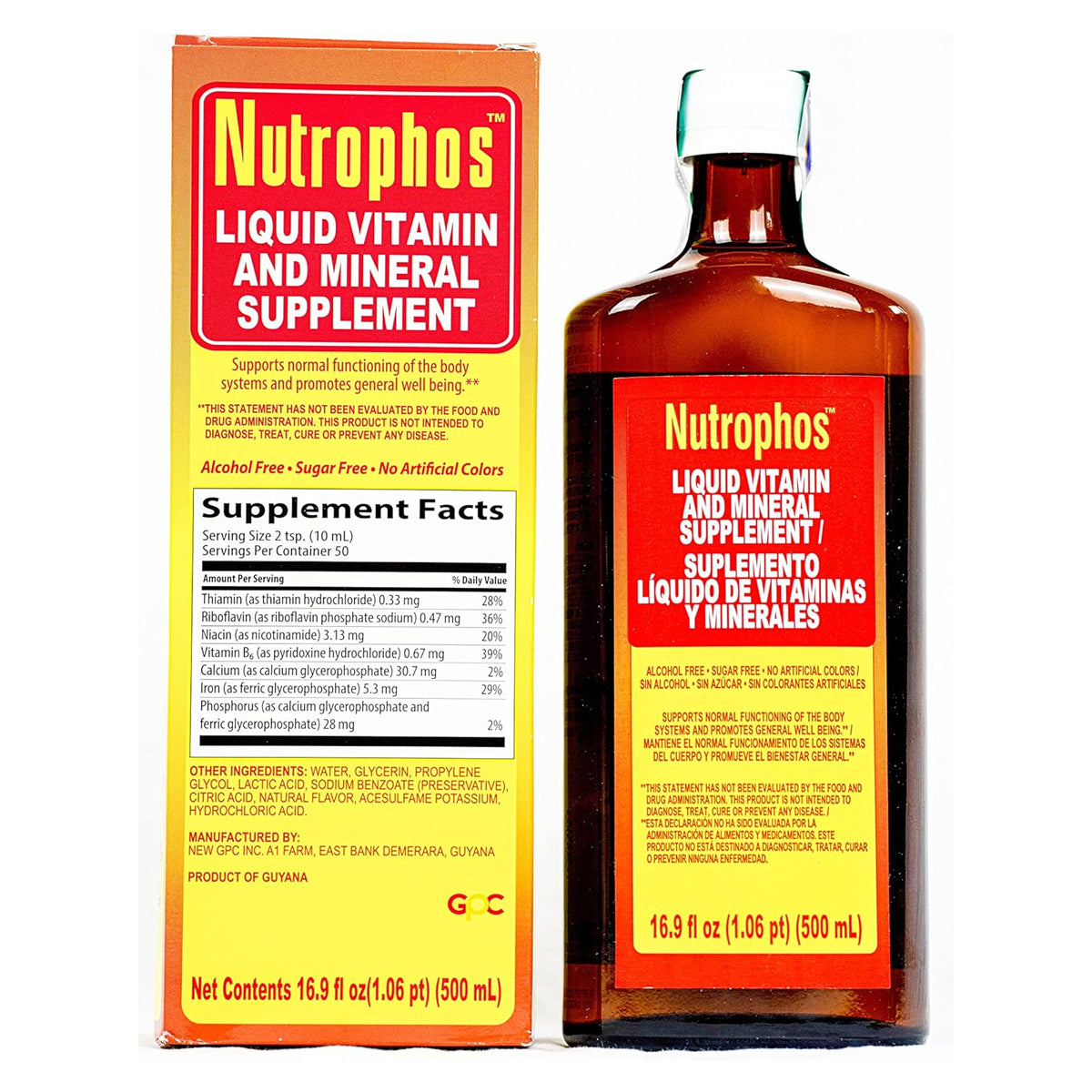 Nutrophos Nerve Tonic 6 x 500ml