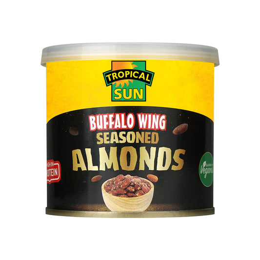 Tropical Sun Buffalo Wing Almonds 12 x 140g