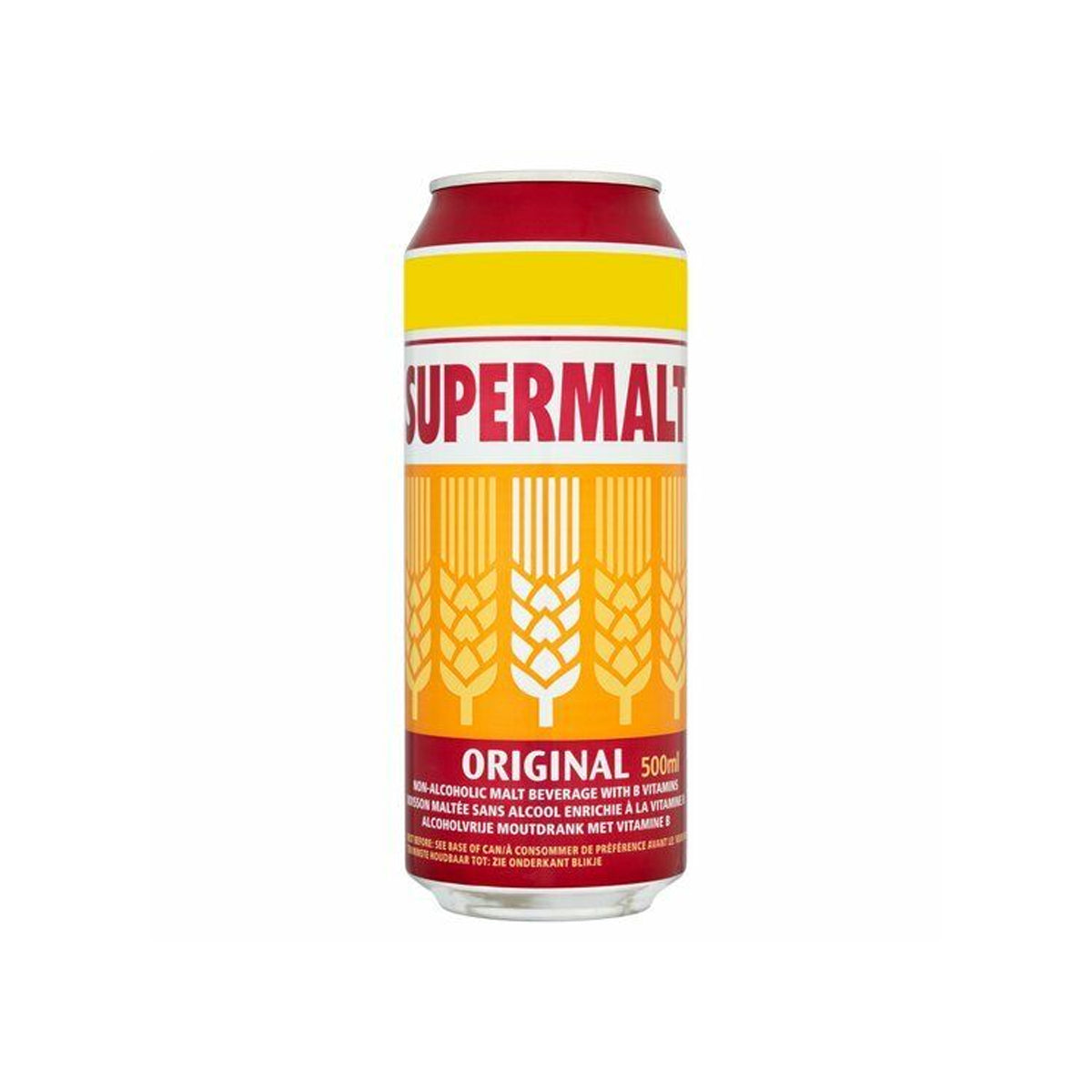 Supermalt Can Drink 500Ml X 12