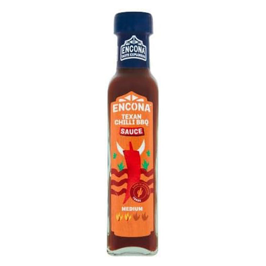 Encona Texan Chilli BBQ Sauce 6 x 142ml