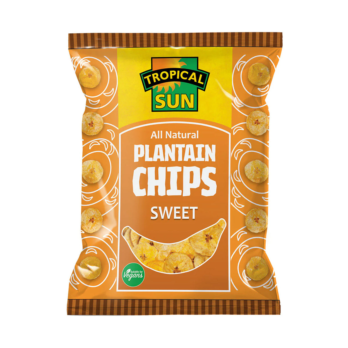 Tropical Sun Plantain Chips Sweet 12 x 70g