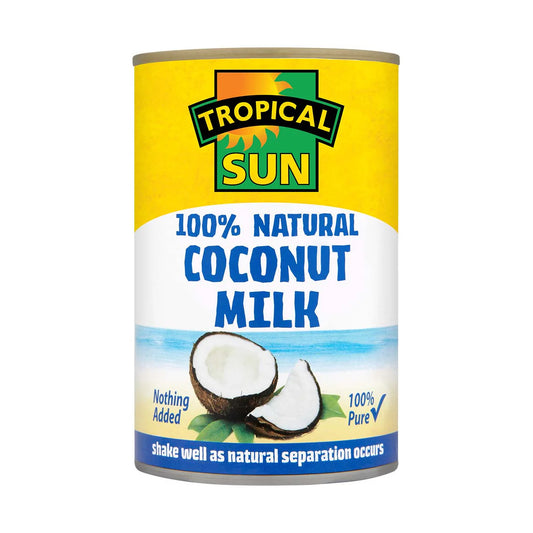 Tropical Sun Organic Coconut Milk 6 x 400ml