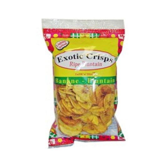 Exotic Plantain Chips Salted 30 x 75g