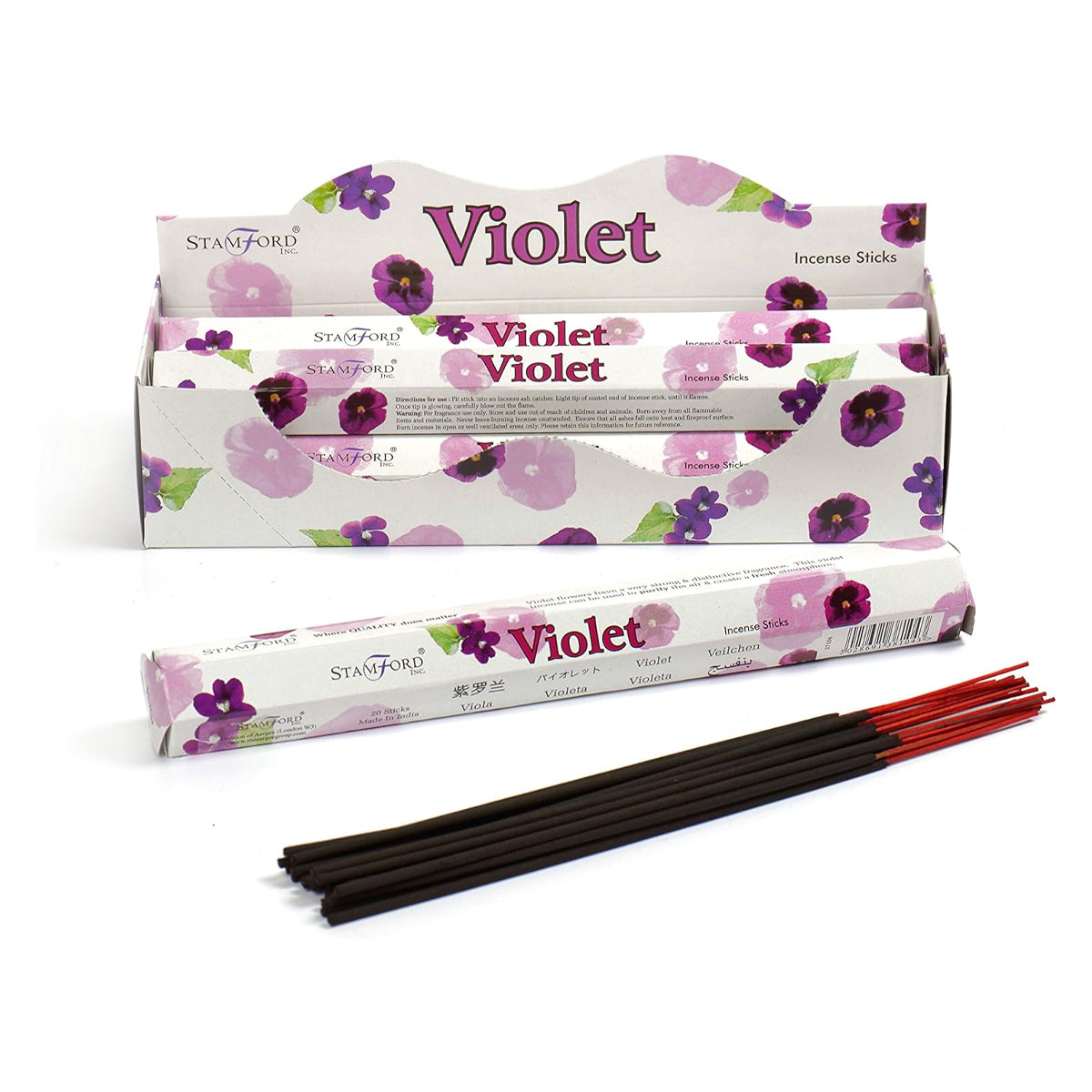 Stamford Violet Incense 6 x 20 sticks