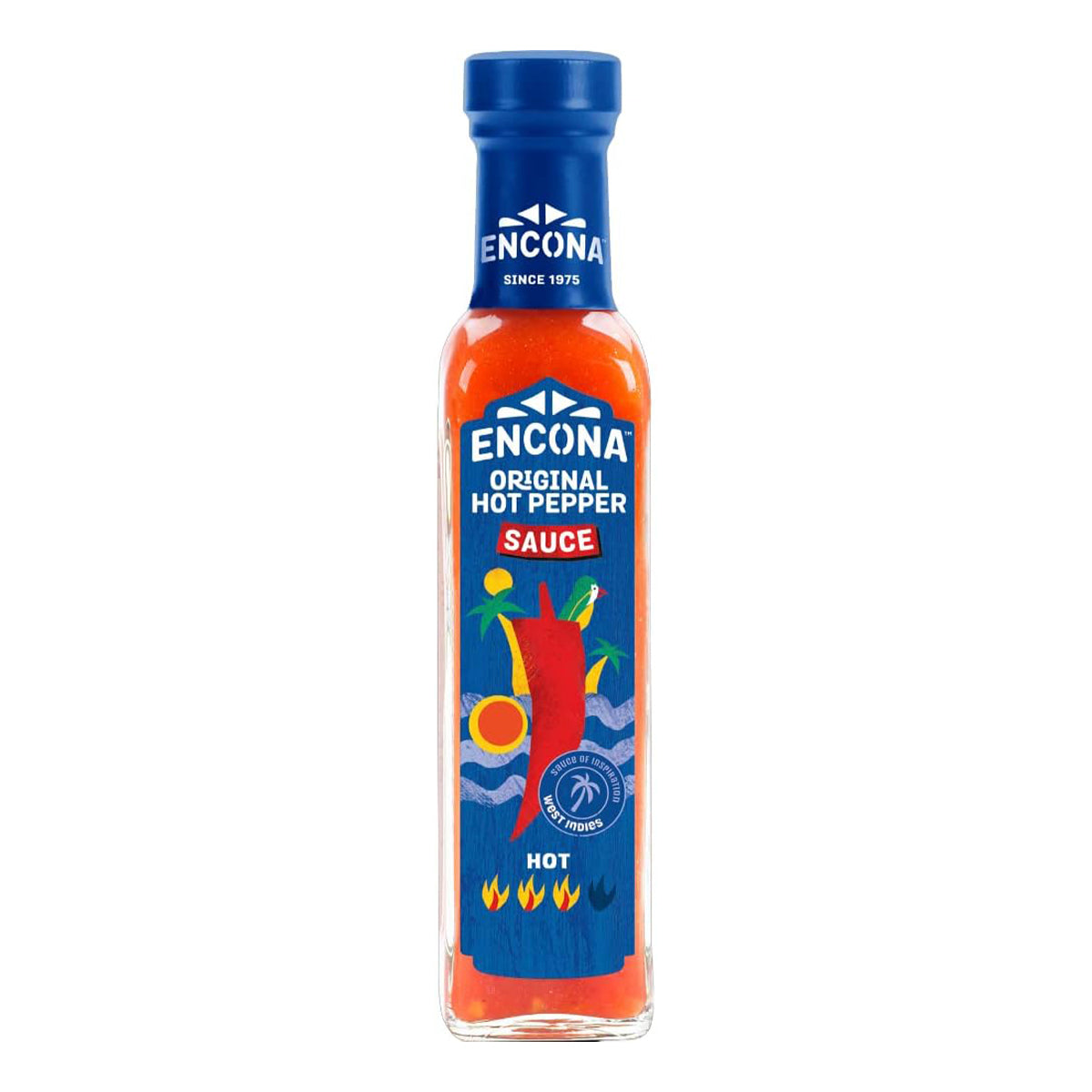 Encona Papaya Hot Sauce 6 x 142ml