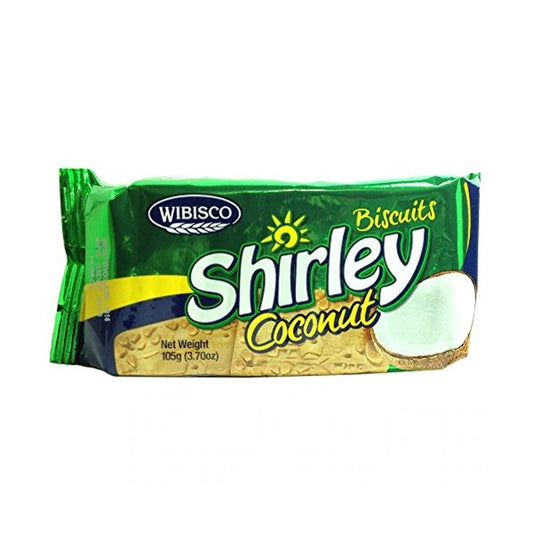 Wibisco Shirley Biscuits Coconut 12 x 100g