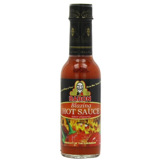 Baron Blazing Hot Sauce 24 x 155g