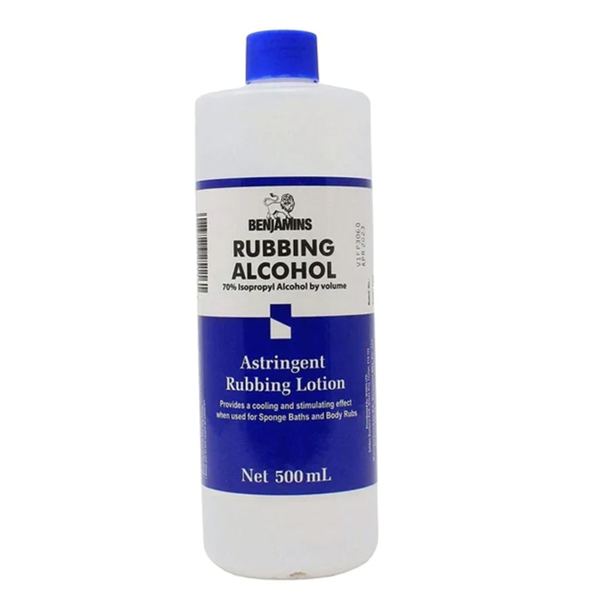 Benjamins Rubbing Alcohol 24 x 500ml