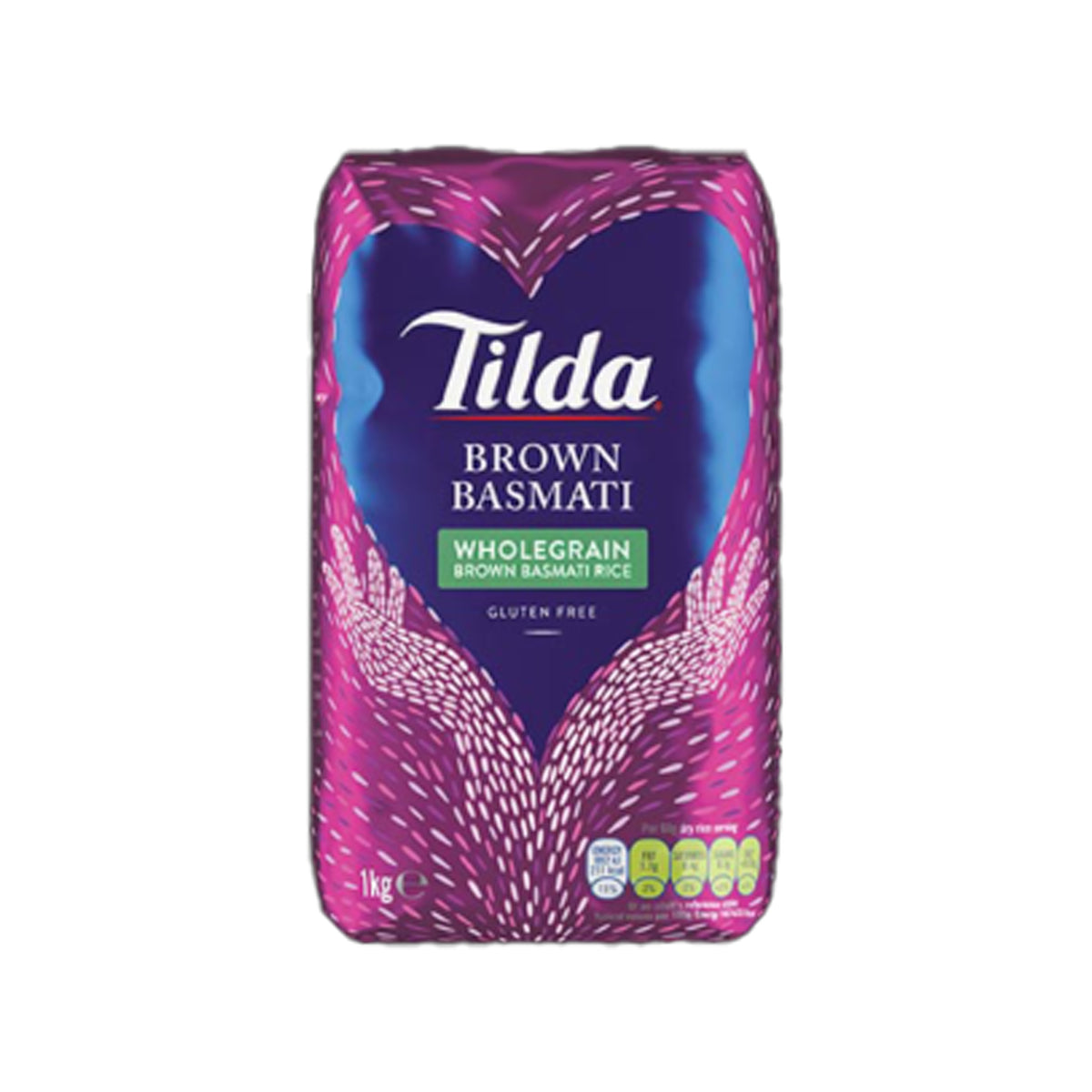 Tilda Brown Basmati Rice 10/8 x 500g/1kg