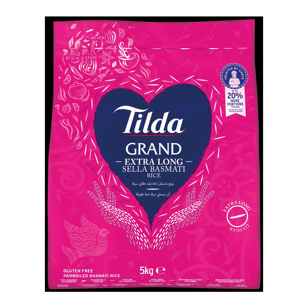 Tilda Grand Sella Basmati 5kg