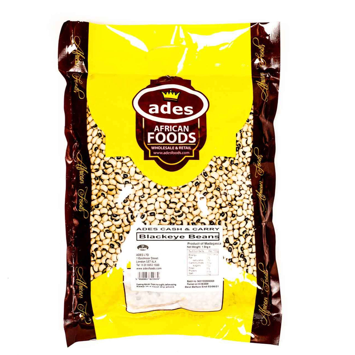 Ades Black eye beans 1500g