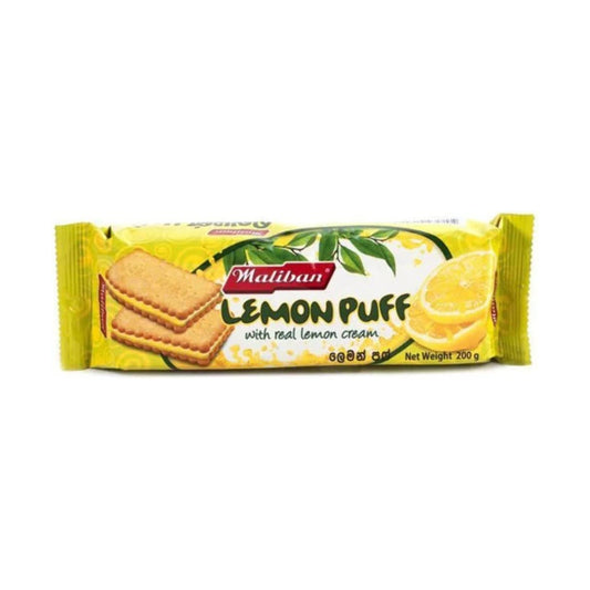 Maliban Lemon Puff Biscuits 15 x 200g