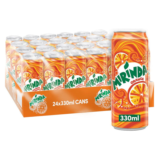 Mirinda orange can 24 x 330ml