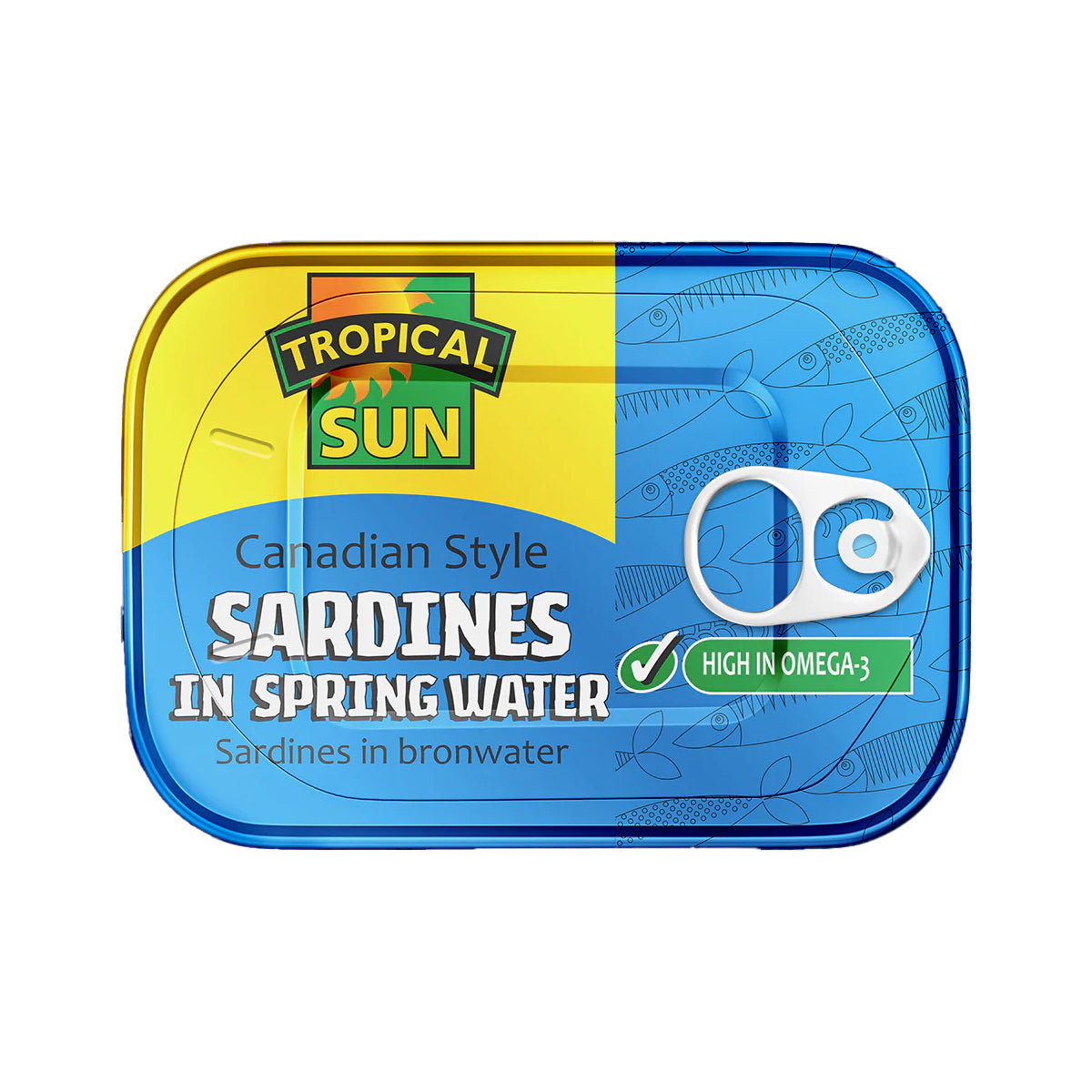 Tropical Sun Canadian Style Sardines in Spring Water 12 x 106g